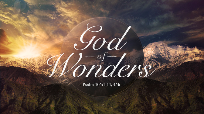 god of wonders