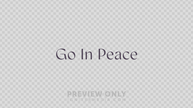 Go In Peace Preview#preset=preview_only.jpg