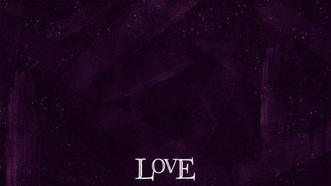 jeweled brush advent - love
