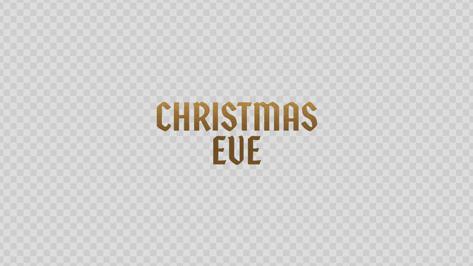 christmas gold - christmas eve