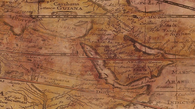 world maps - antique