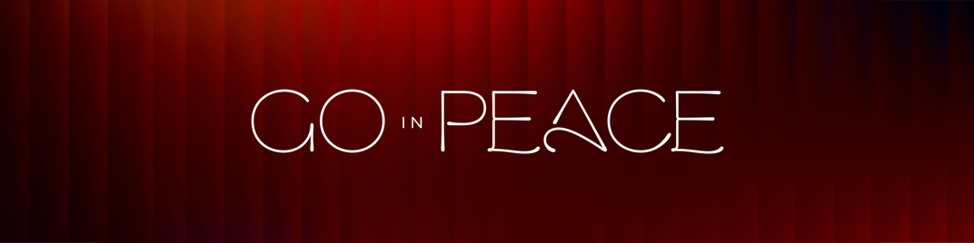 gradient glass - go in peace