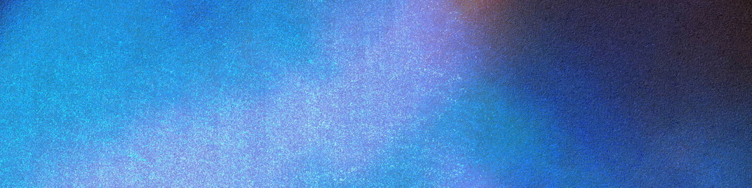 space glass - blue