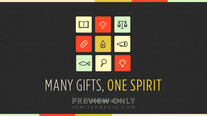 many gifts, one spirit