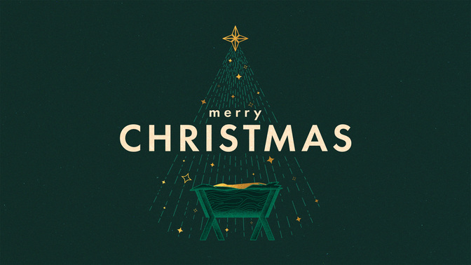 light lines - merry christmas