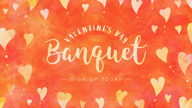 valentines day banquet