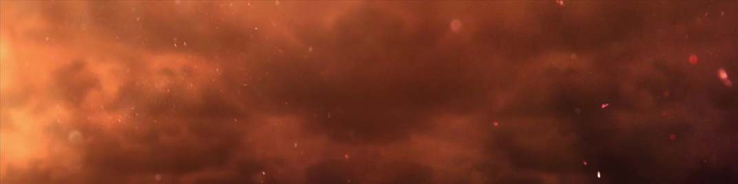 dusty particles - orange