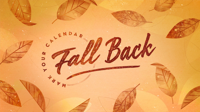 stamped leaves - fall back