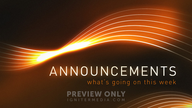 light stream - announcements