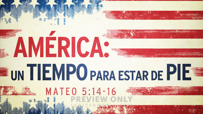 américa un tiempo para estar de pie