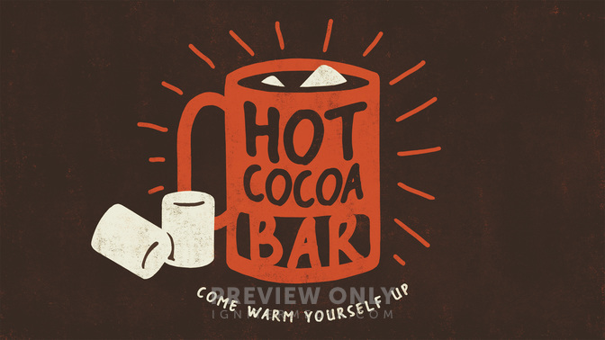 hot cocoa bar
