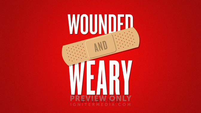 danger of disappointment - wounded and weary
