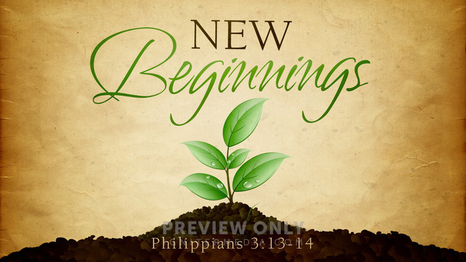 new beginnings