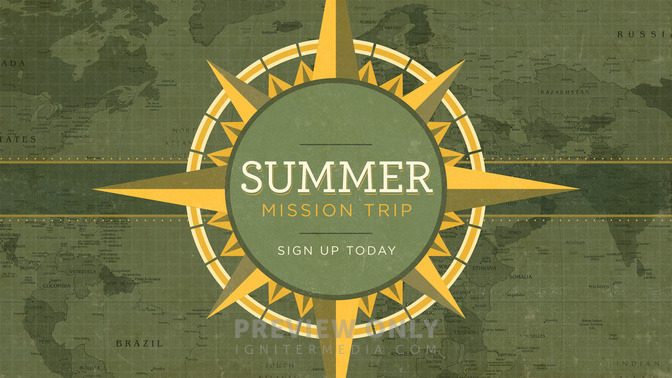 summer mission trip