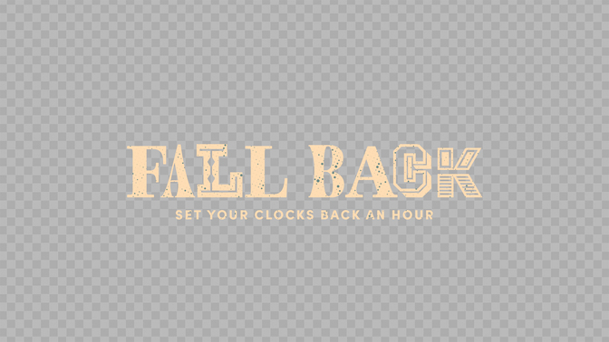 festive fall - fall back