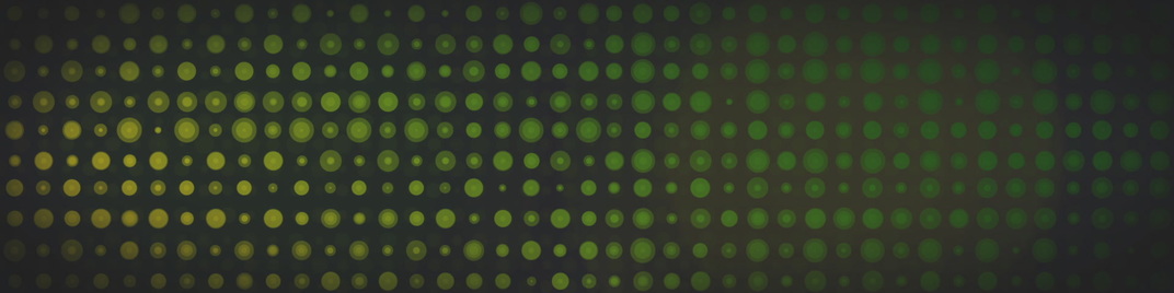 circle grid - green