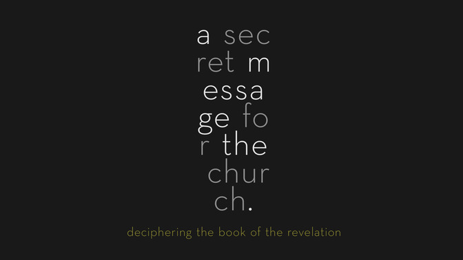 a secret message for the church