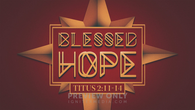blessed hope