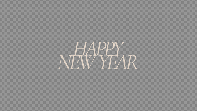 twilight cascade - happy new year