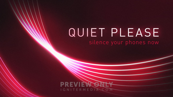 light stream - quiet please