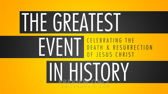 the greatest event in history