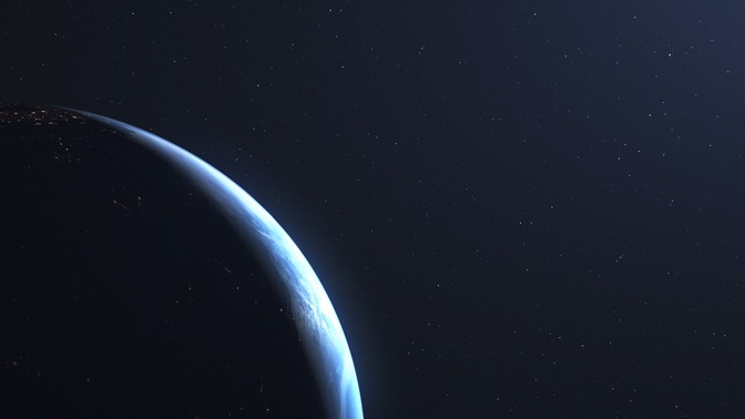 infinite horizons - earth night left