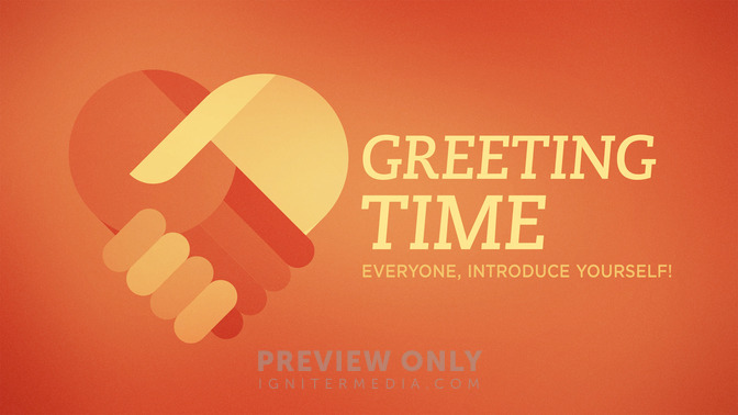greeting time