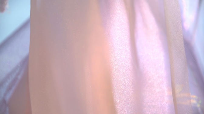 bright fabrics - peach