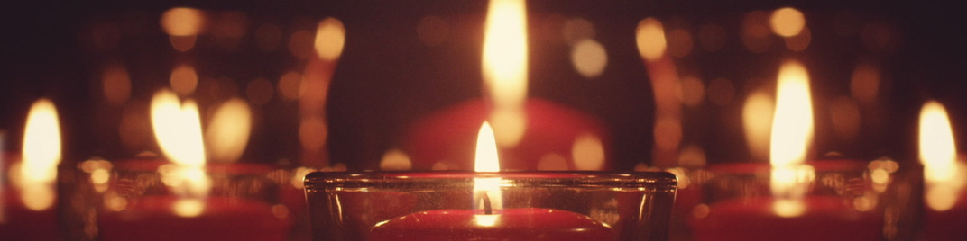 red candles