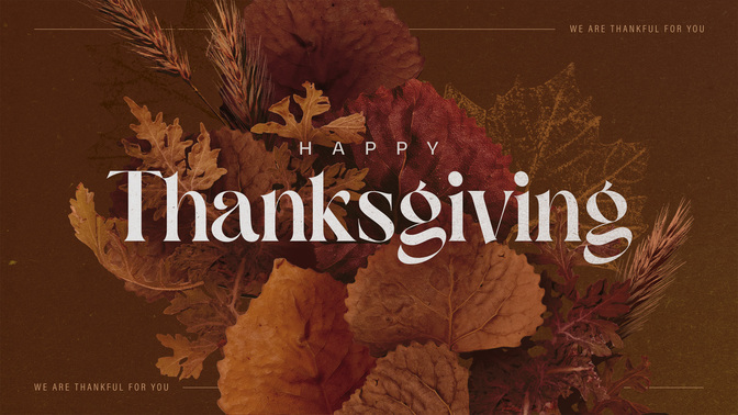 autumn nature - happy thanksgiving