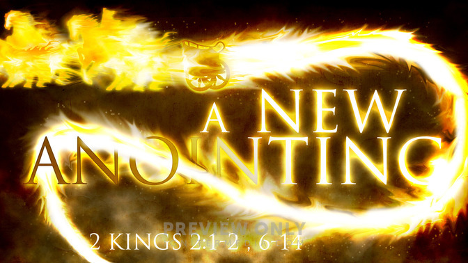 a new anointing