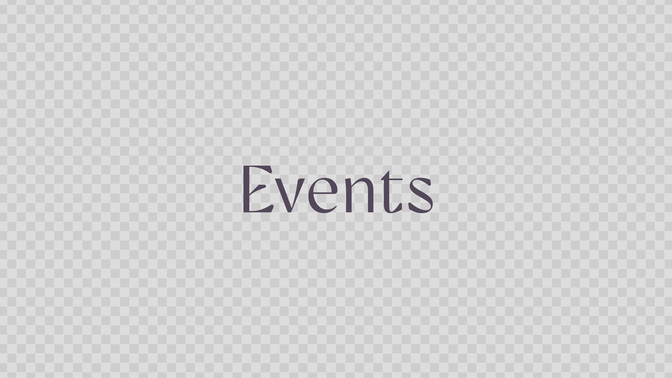 fruit of the spirit - events