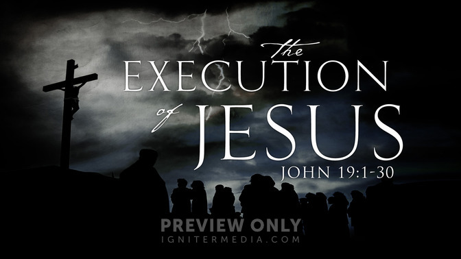 the execution of jesus
