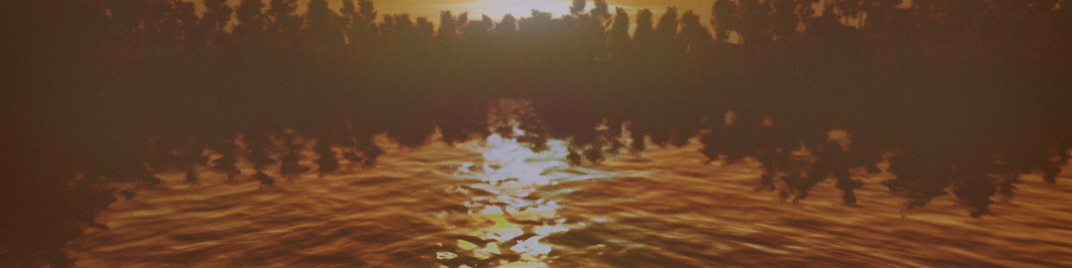 sunset reflections - water