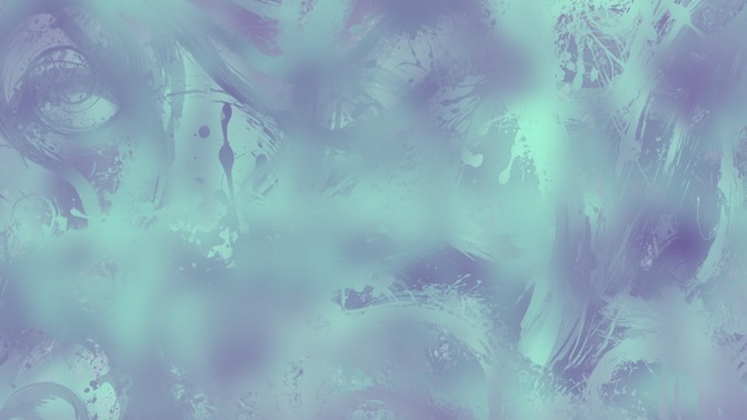 pastel scenes - green