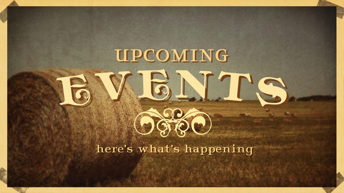 fall vintage - upcoming events