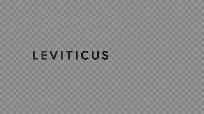 testament textures - leviticus