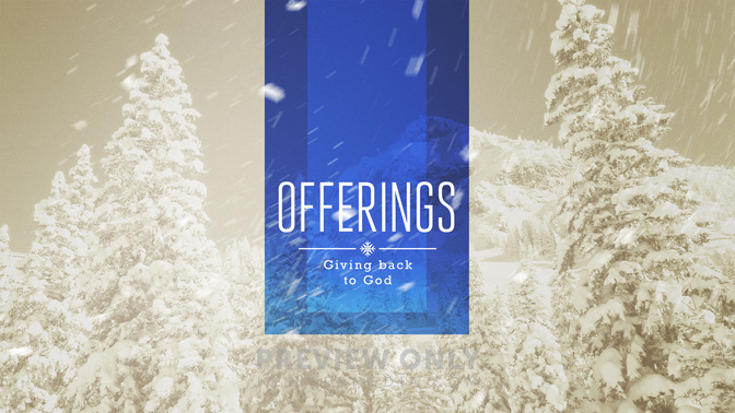 winter blizzard - offerings