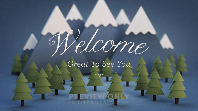 mountainside - welcome