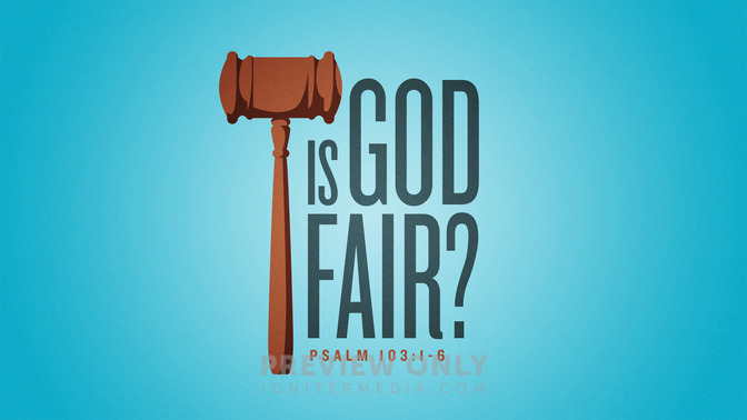 danger of disappointment - is god fair