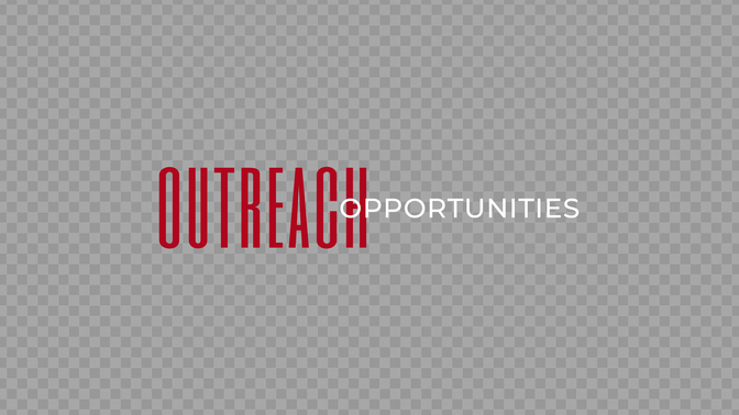 outreach opportunities