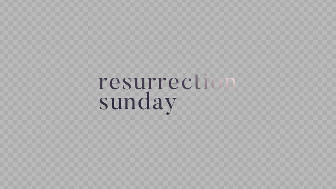 easter linen - resurrection sunday