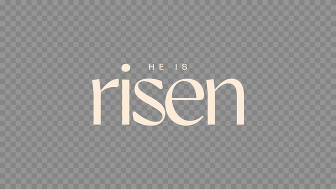 easter arches - he is risen