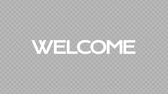 easter tile - welcome