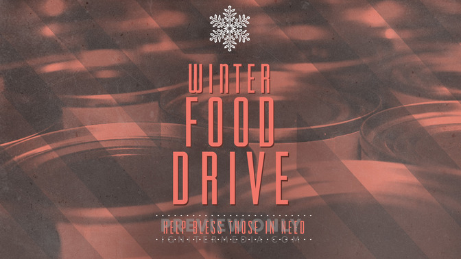winter food drive