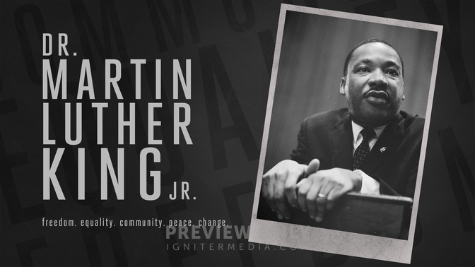 dr martin luther king jr