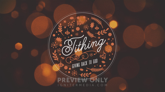 colorized christmas - tithing