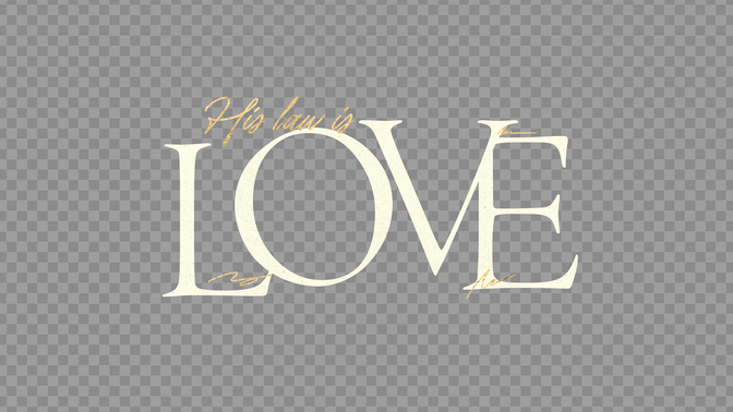 advent type - love