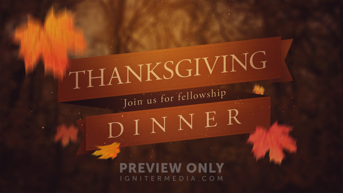 thanksgiving dinner