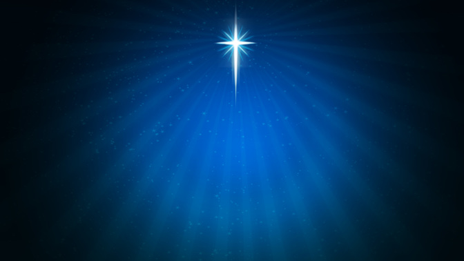 nativity blue